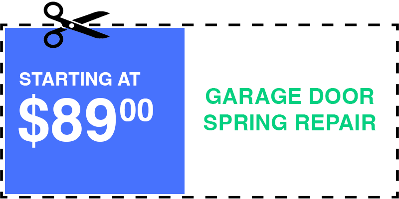 89 garage door SPRING repair